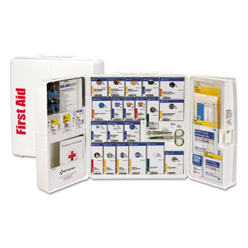First Aid Only™ Ansi 2015 Smartcompliance General Business First Aid Station, 50 People, 202 Pieces, Plastic Case freeshipping - TVN Wholesale